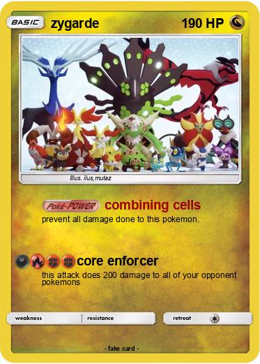 Pokemon zygarde