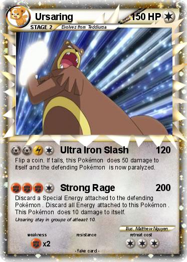 Pokemon Ursaring