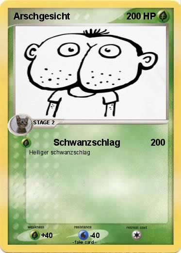 Pokemon Arschgesicht