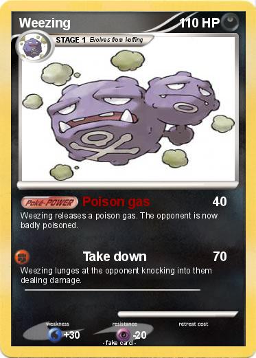 Pokemon Weezing