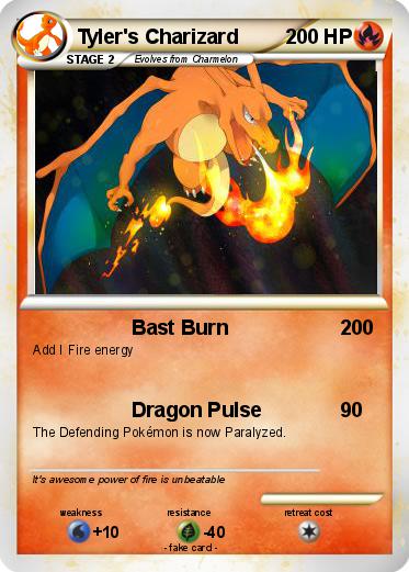 Pokemon Tyler's Charizard