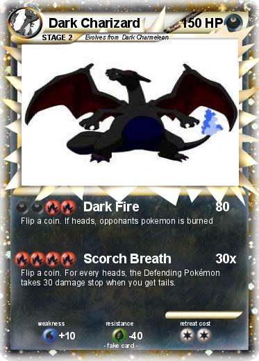 Pokemon Dark Charizard