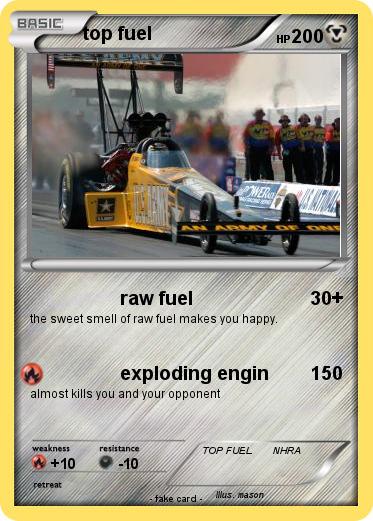 Pokemon top fuel