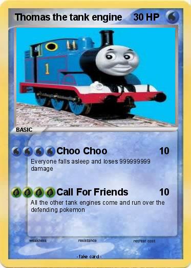 Pokemon Thomas the tank engine