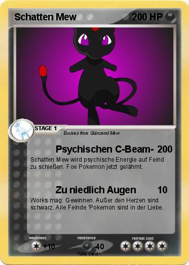 Pokemon Schatten Mew