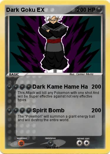 Pokemon Dark Goku EX