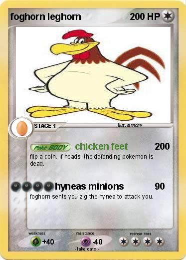Pokemon foghorn leghorn