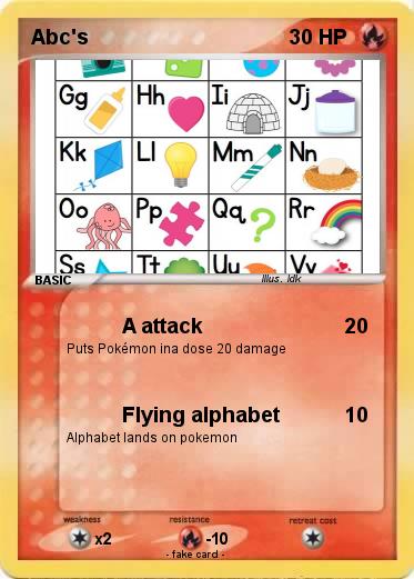 Pokemon Abc's