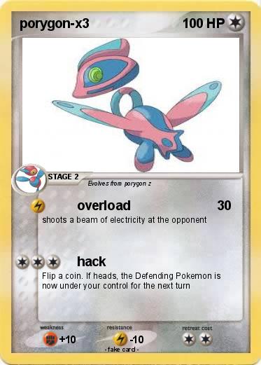Pokemon porygon-x3