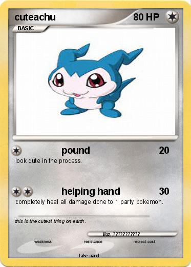Pokemon cuteachu