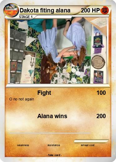 Pokemon Dakota fiting alana