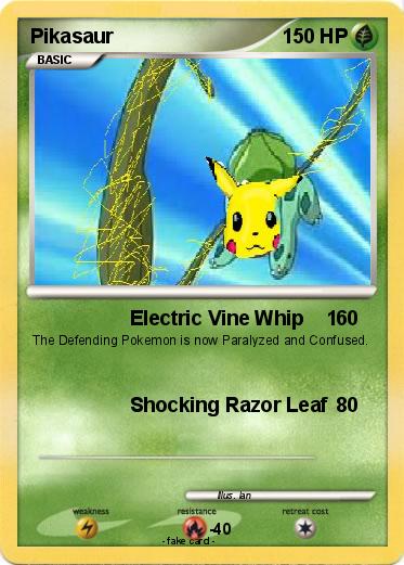 Pokemon Pikasaur
