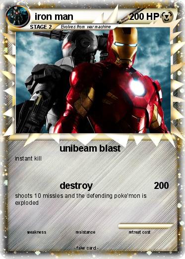 Pokemon iron man