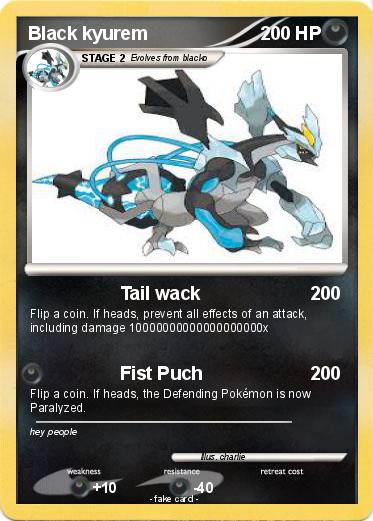 Pokemon Black kyurem