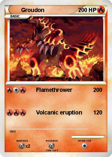 Pokemon Groudon