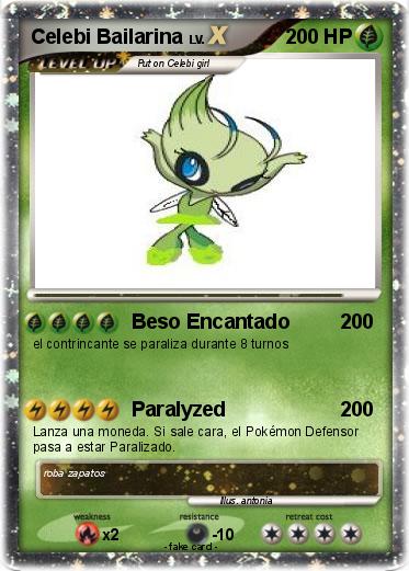 Pokemon Celebi Bailarina