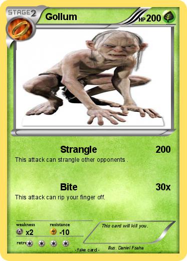 Pokemon Gollum