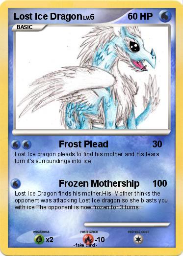 Pokemon Lost Ice Dragon