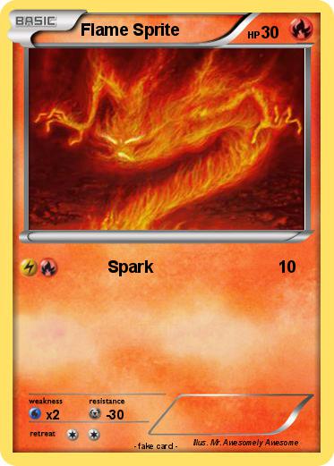 Pokemon Flame Sprite