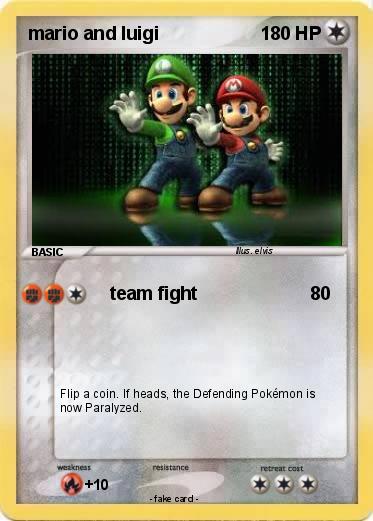 Pokemon mario and luigi