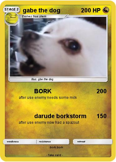 Pokemon gabe the dog