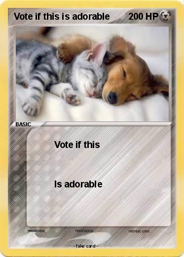 Pokemon Vote if this is adorable