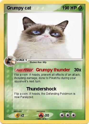 Pokemon Grumpy cat