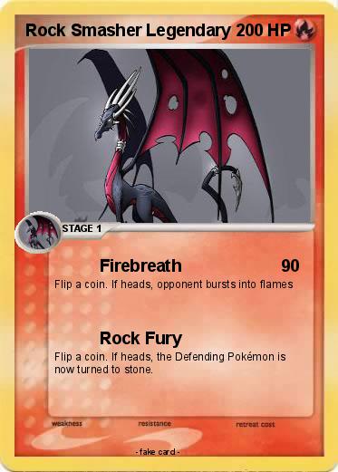 Pokemon Rock Smasher Legendary