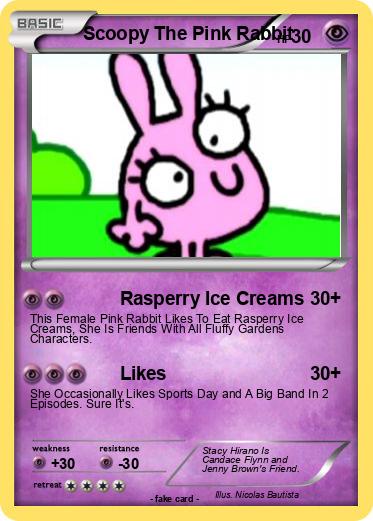 Pokemon Scoopy The Pink Rabbit
