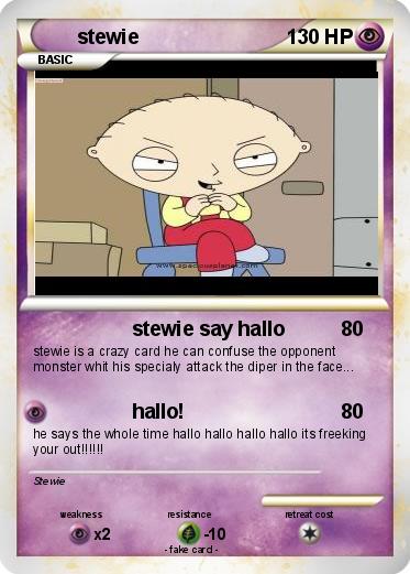 Pokemon stewie