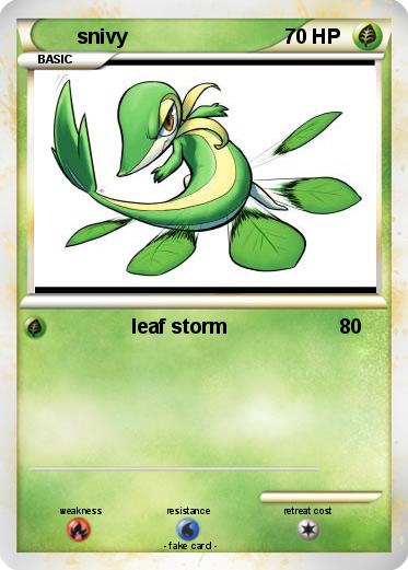Pokemon snivy