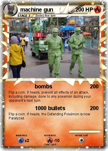 Pokemon machine gun
