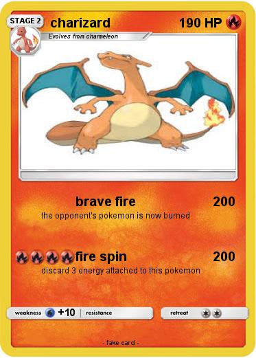 Pokemon charizard