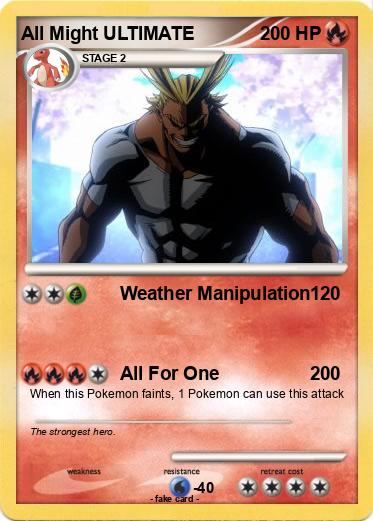 Pokemon All Might ULTIMATE