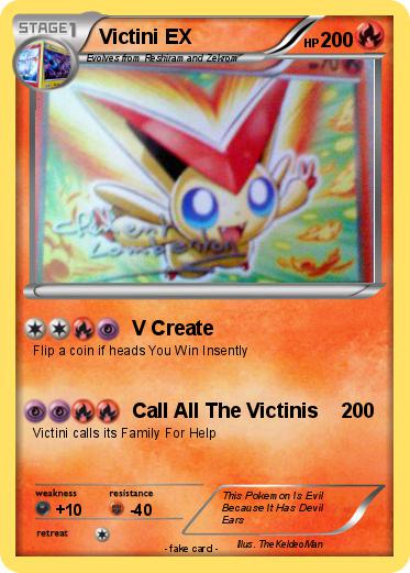 Pokemon Victini EX