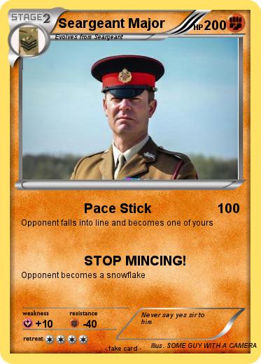 Pokemon Seargeant Major
