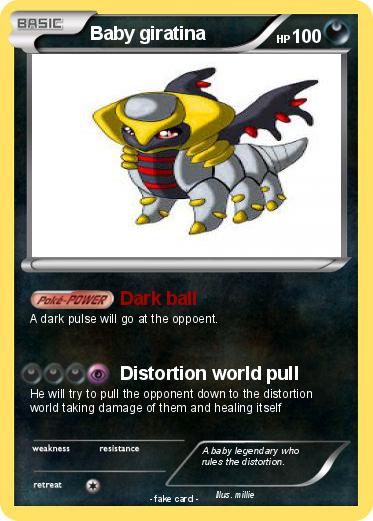 Pokemon Baby giratina