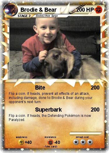 Pokemon Brodie & Bear