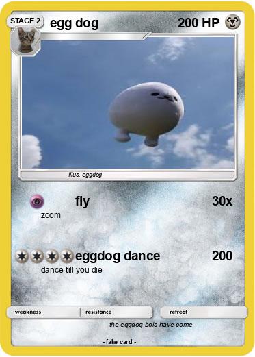 Pokemon egg dog