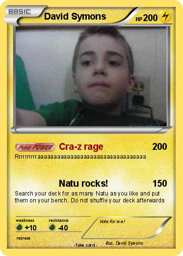 Pokemon David Symons