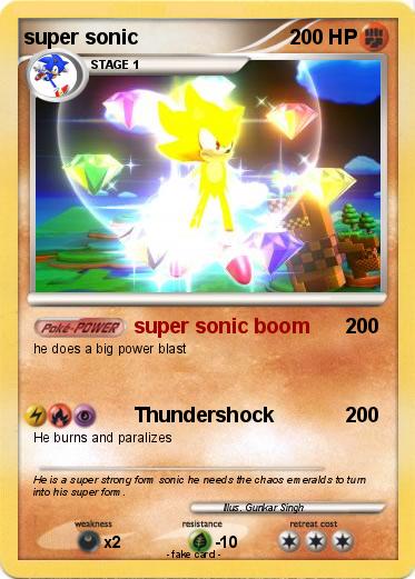 Pokemon super sonic