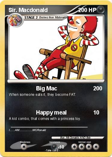 Pokemon Sir. Macdonald