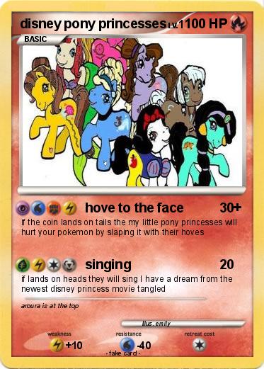 Pokemon disney pony princesses
