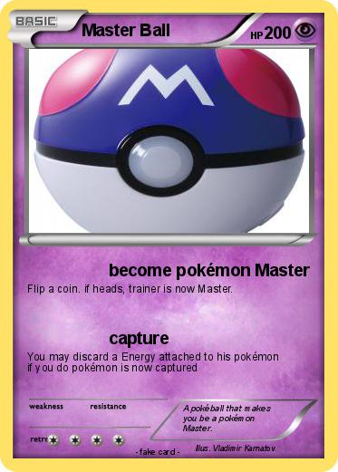 Pokemon Master Ball