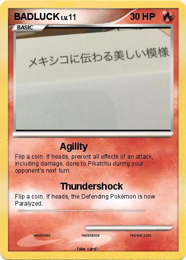 Pokemon BADLUCK