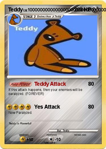 Pokemon Teddy
