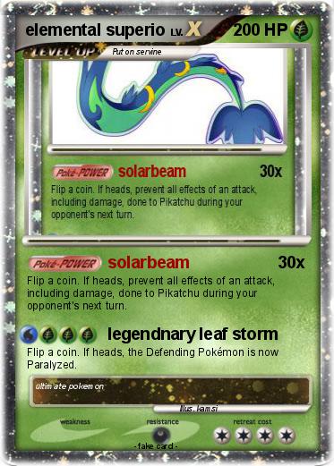 Pokemon elemental superio