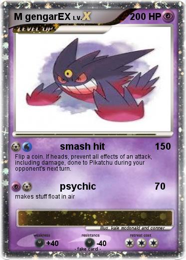 Pokemon M gengarEX