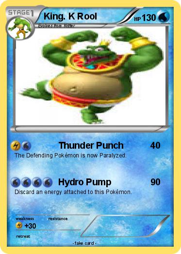 Pokemon King. K Rool