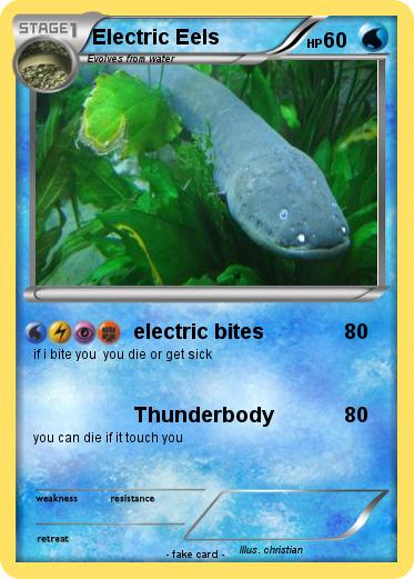 Pokemon Electric Eels